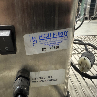 High Purity New England QF1200 Single Use EZ Pump System. image 0